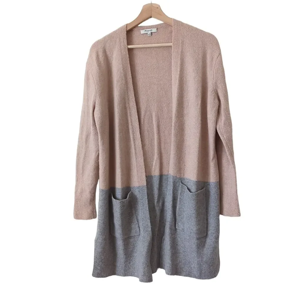 Madewell Women's Longline Cardigan Sweater‎ Size XS Oversized Coziest Yarn Kent